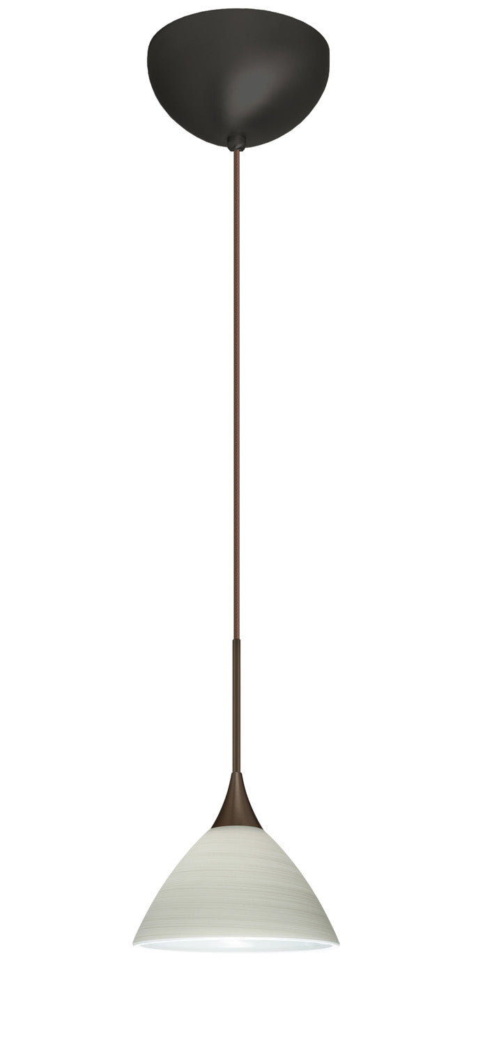 Besa Domi 1XC-1743KR-LED-BR Pendant Light - Bronze