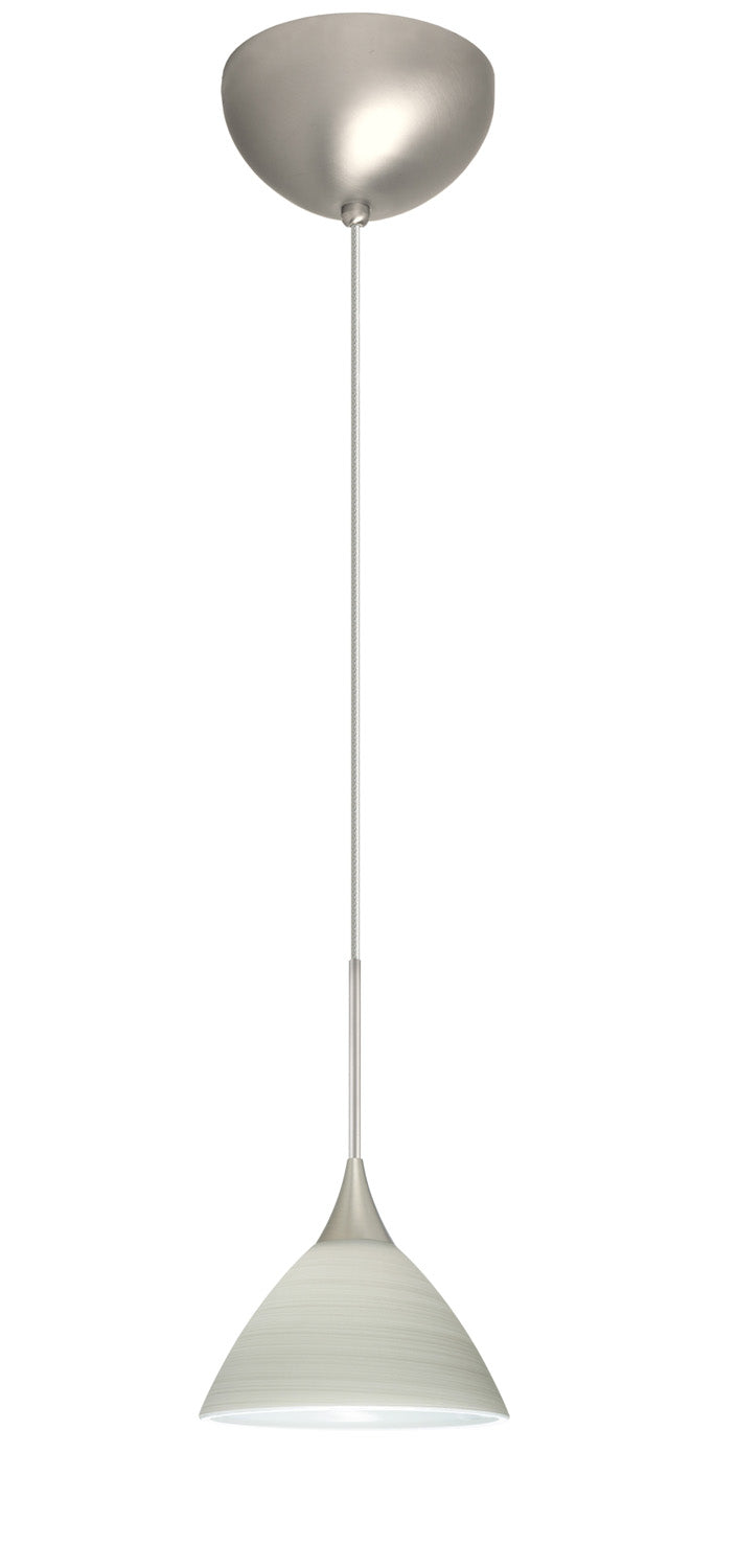 Besa Domi 1XC-1743KR-LED-SN Pendant Light - Satin Nickel