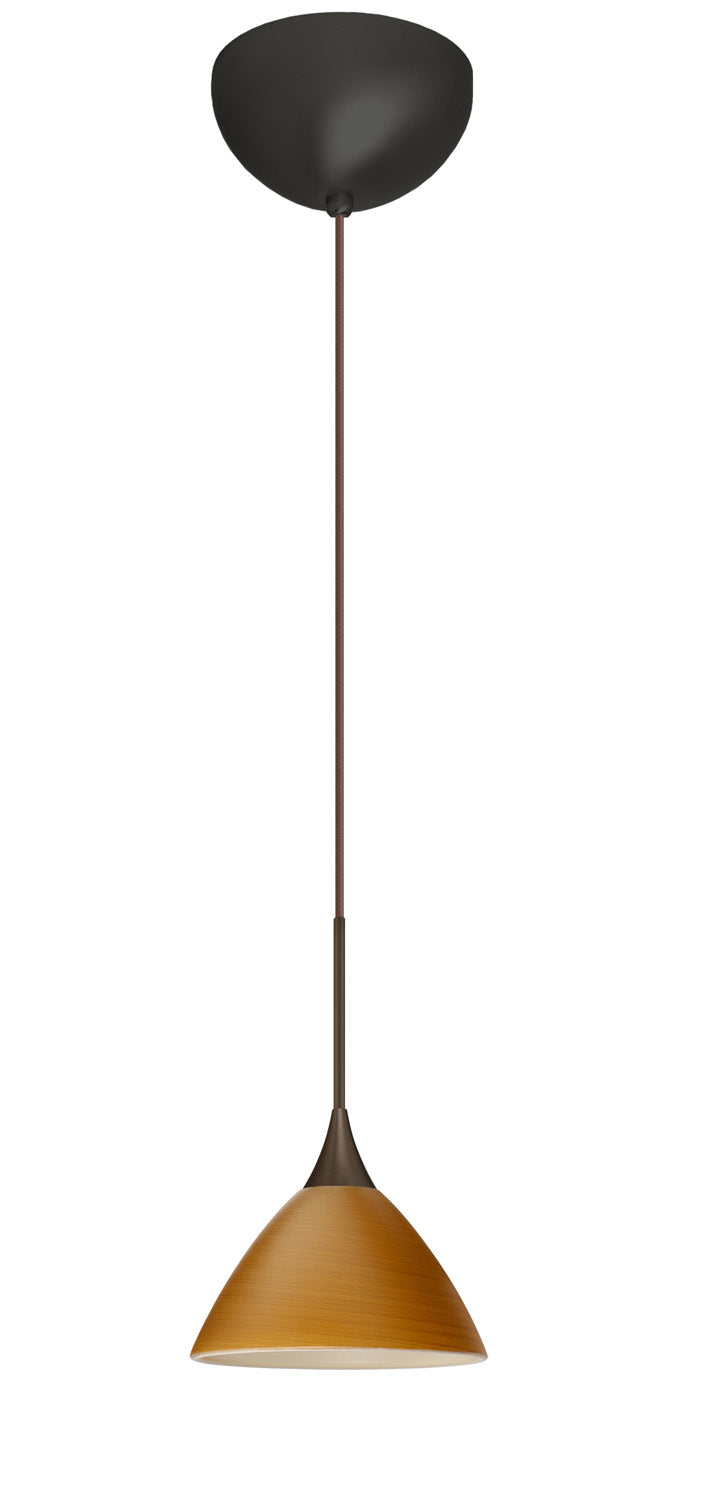 Besa Domi 1XC-1743OK-LED-BR Pendant Light - Bronze