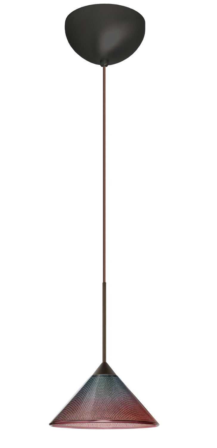 Besa Kona 1XC-117691-LED-BR Pendant Light - Bronze