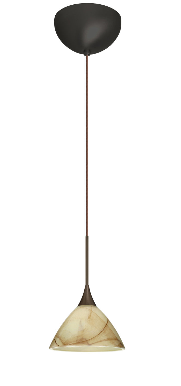 Besa Domi 1XC-174383-LED-BR Pendant Light - Bronze