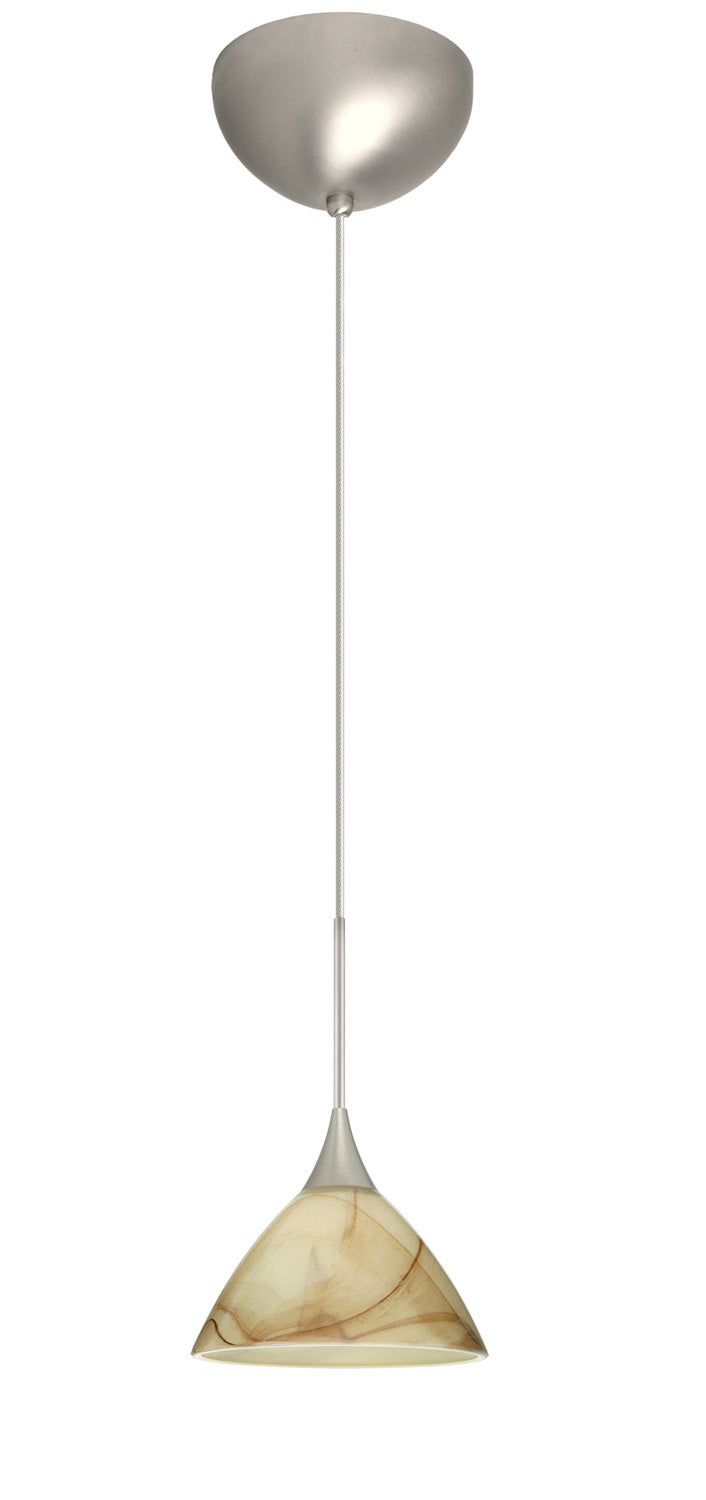 Besa Domi 1XC-174383-LED-SN Pendant Light - Satin Nickel