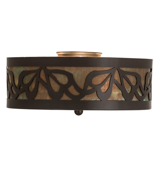 Meyda Tiffany Morning Glory 49000 Ceiling Light - Timeless Bronze