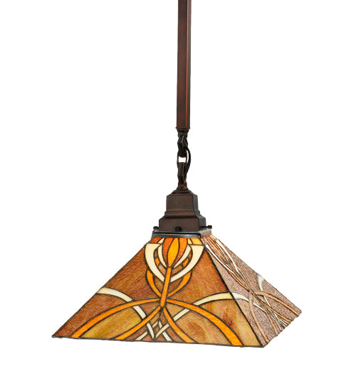 Meyda Tiffany Glasgow Bungalow 49145 Pendant Light - Xaia Ha Beige