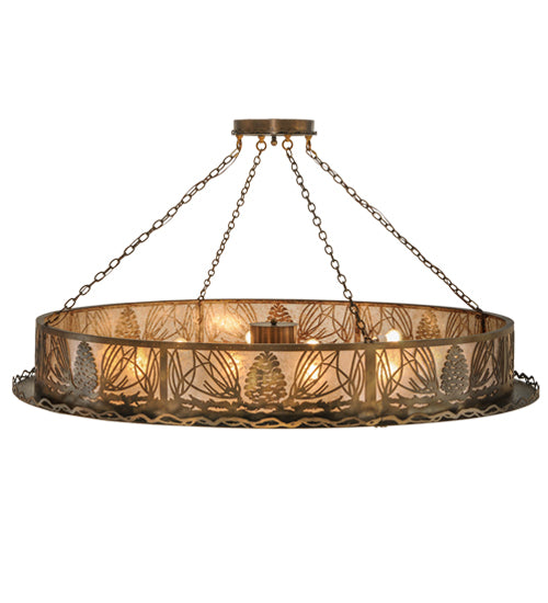 Meyda Tiffany Mountain Pine 49247 Pendant Light - Antique Copper