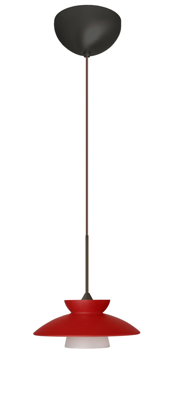 Besa Trilo 1XC-271831-LED-BR Pendant Light - Bronze