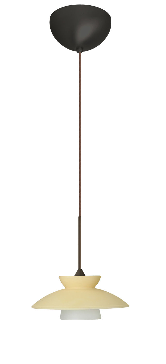 Besa Trilo 1XC-271897-LED-BR Pendant Light - Bronze