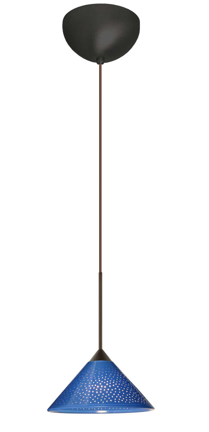 Besa Kona 1XC-282484-LED-BR Pendant Light - Bronze