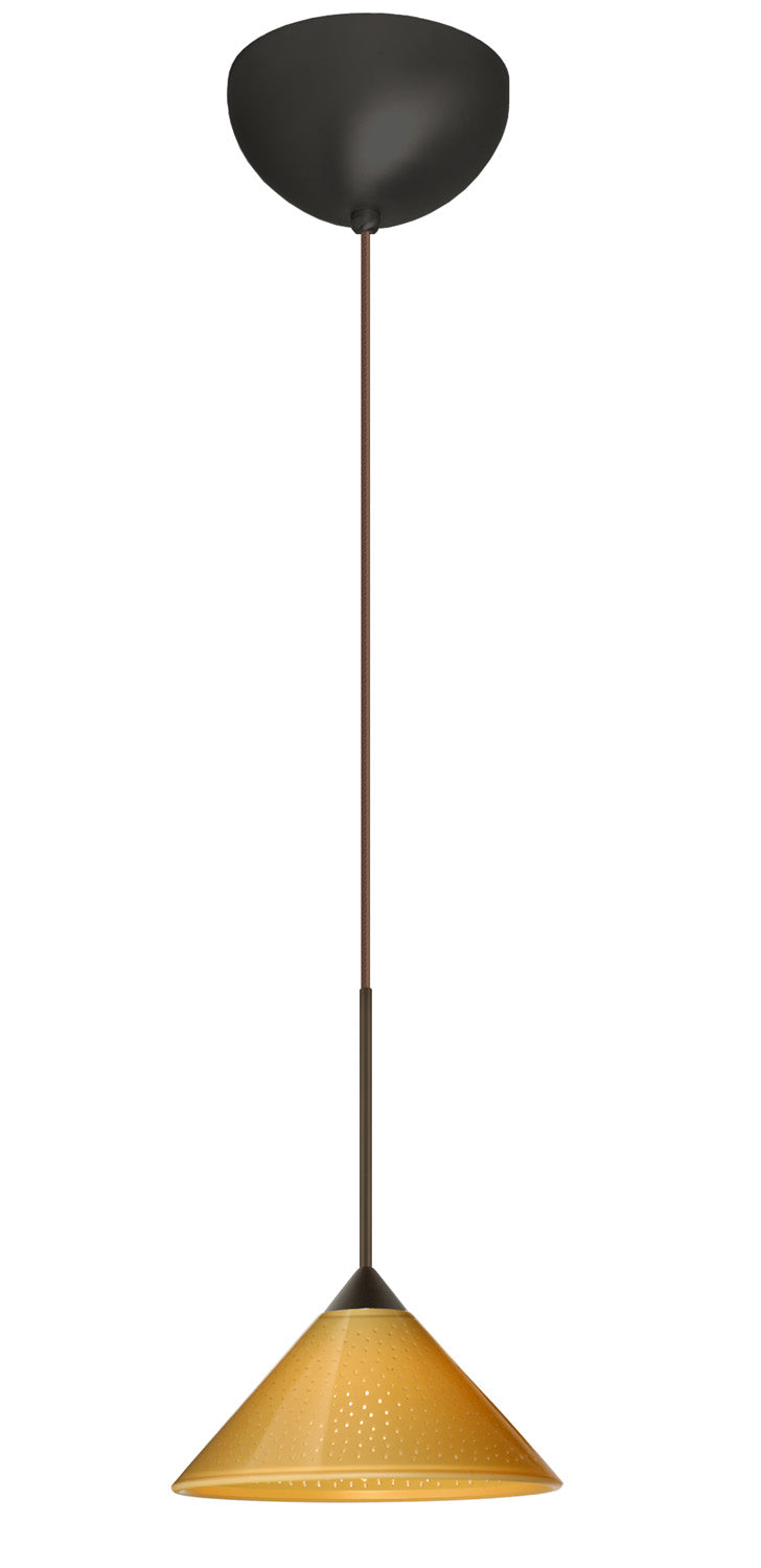 Besa Kona 1XC-282490-LED-BR Pendant Light - Bronze