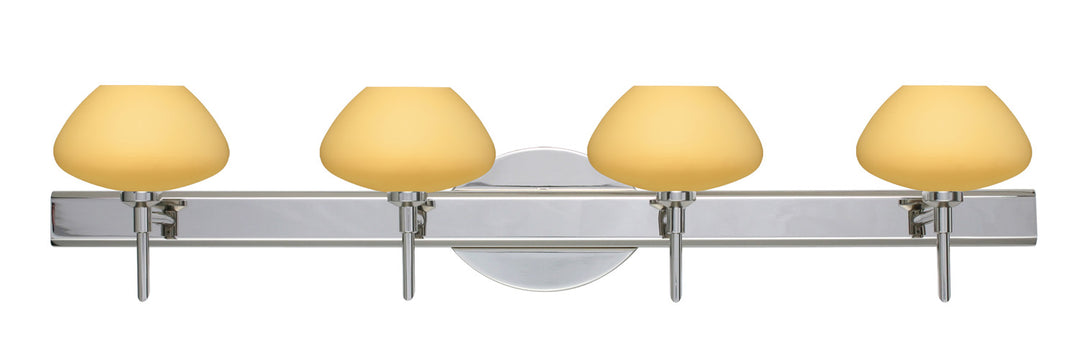 Besa Peri 4SW-5410VM-CR Bath Vanity Light 31 in. wide - Chrome
