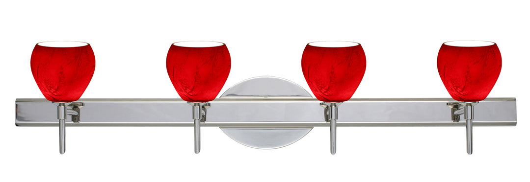 Besa Tay Tay 4SW-5605MA-CR Bath Vanity Light 31 in. wide - Chrome