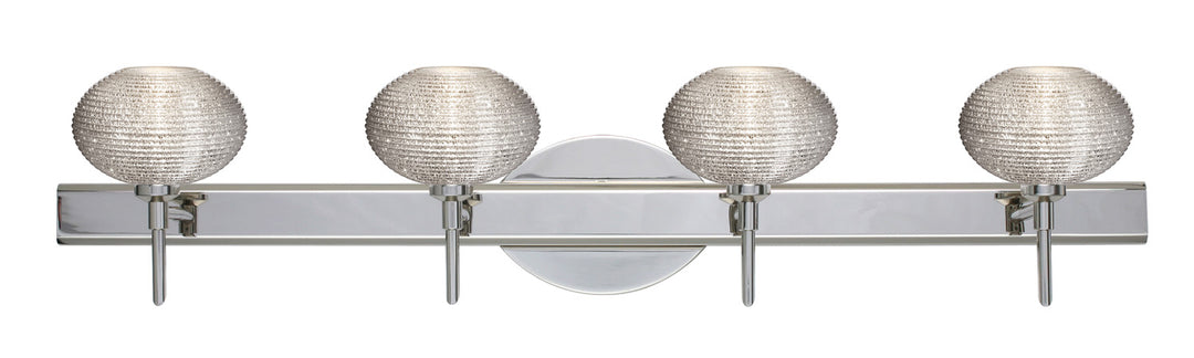 Besa Lasso 4SW-5612GL-CR Bath Vanity Light 31 in. wide - Chrome