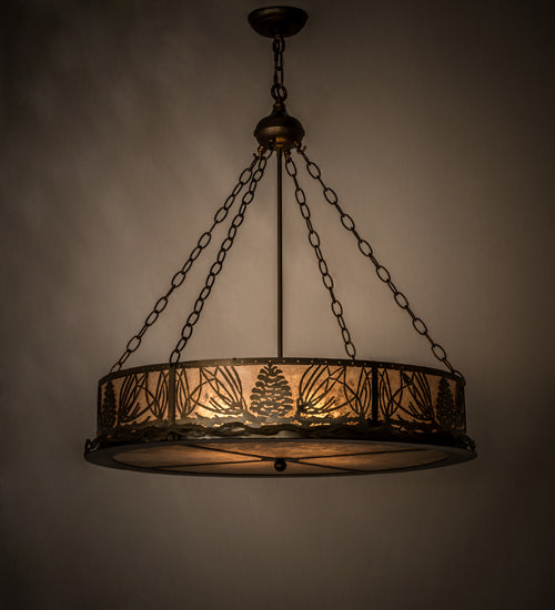 Meyda Tiffany Mountain Pine 49494 Pendant Light - Antique Copper