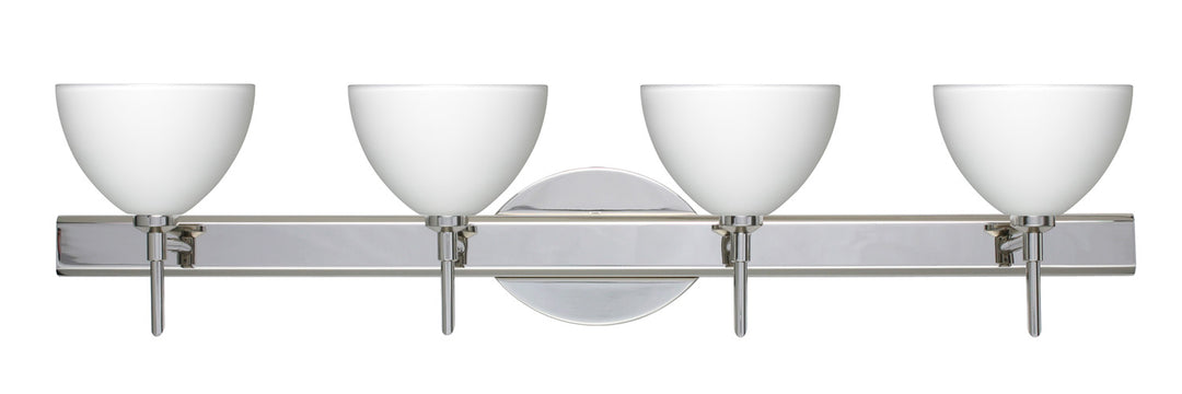 Besa Brella 4SW-467907-CR Bath Vanity Light 31 in. wide - Chrome