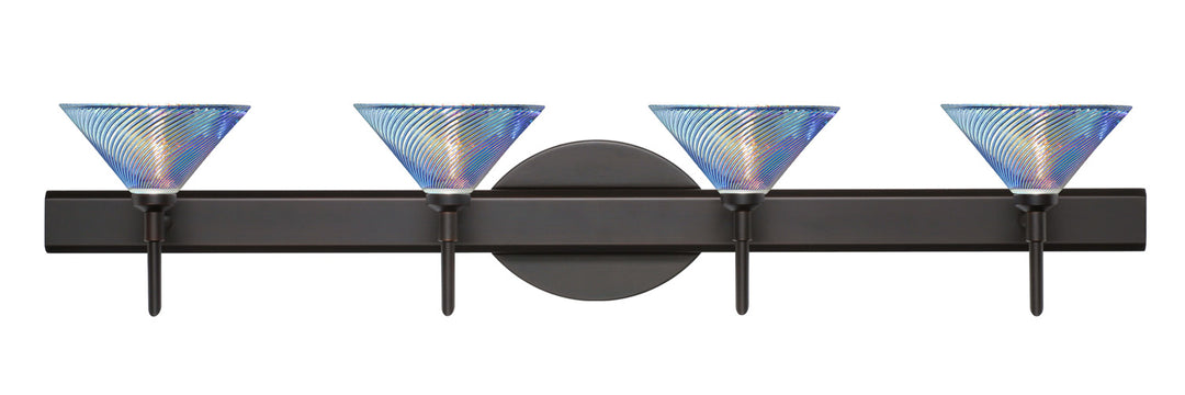 Besa Kona 4SW-550493-BR Bath Vanity Light 31 in. wide - Bronze