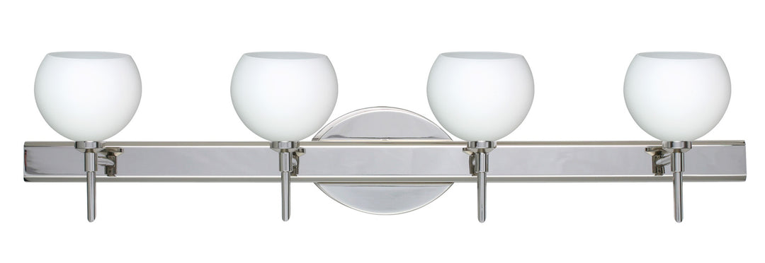 Besa Palla 4SW-565807-CR Bath Vanity Light 31 in. wide - Chrome