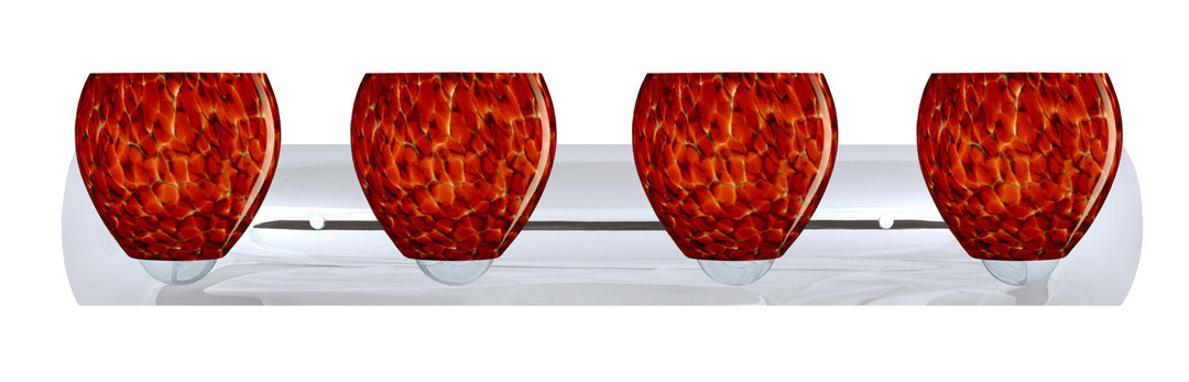 Besa Bolla 4WZ-412241-CR Bath Vanity Light 31 in. wide - Chrome