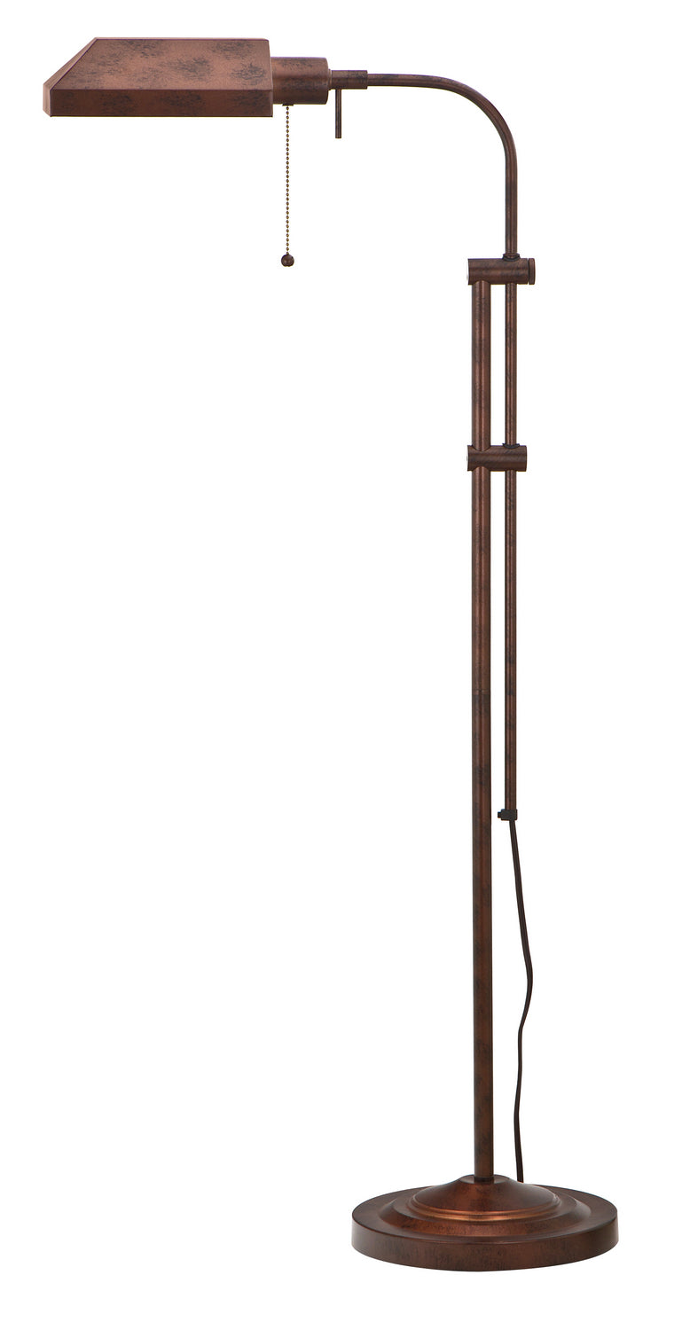 Cal Lighting BO-117FL-RU Pharmacy One Light Floor Lamp Lamp Bronze / Dark