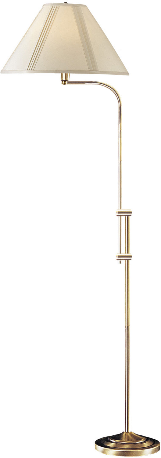 Cal Lighting BO-216-AB Floor One Light Floor Lamp Lamp Brass - Antique