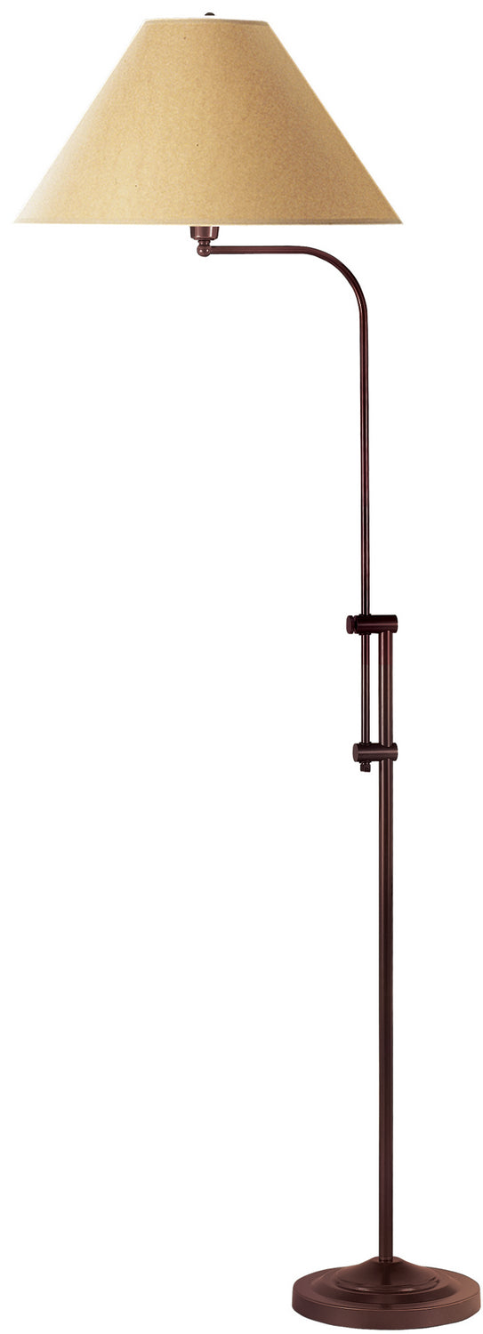 Cal Lighting BO-216-RU Floor One Light Floor Lamp Lamp Bronze / Dark