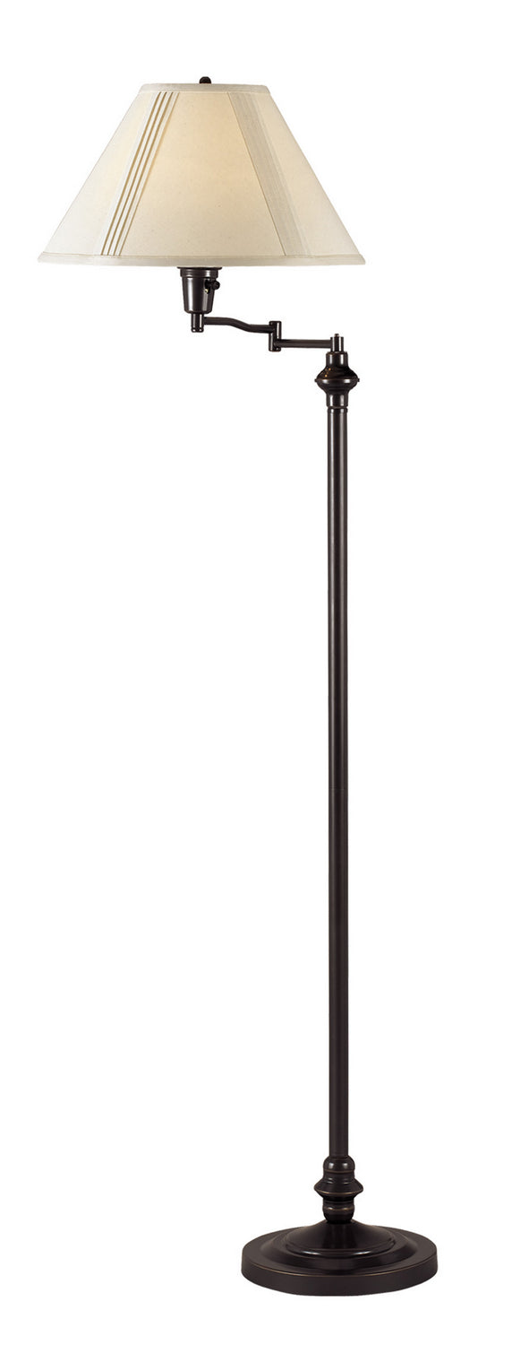 Cal Lighting BO-314-DB Swing Arm One Light Floor Lamp Lamp Bronze / Dark