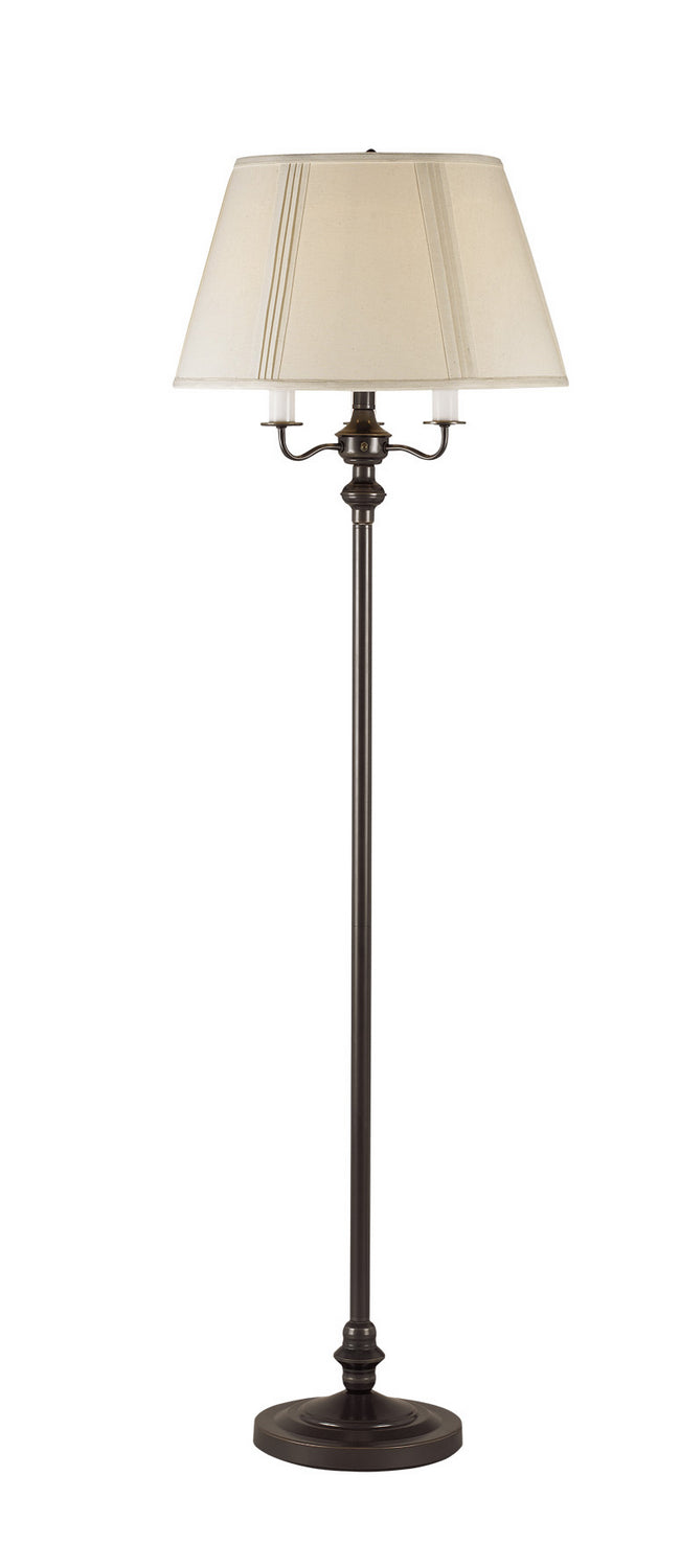 Cal Lighting BO-315-DB 6 Way Four Light Floor Lamp Lamp Bronze / Dark