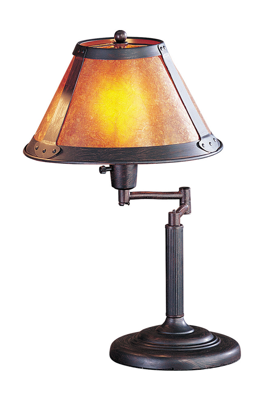 Cal Lighting BO-462 Swing Arm One Light Desk Lamp Lamp Bronze / Dark