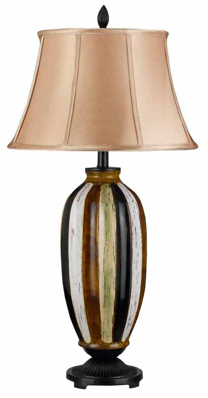 Cal Lighting BO-763TB Artesia Table Lamp Lamp Bronze / Dark