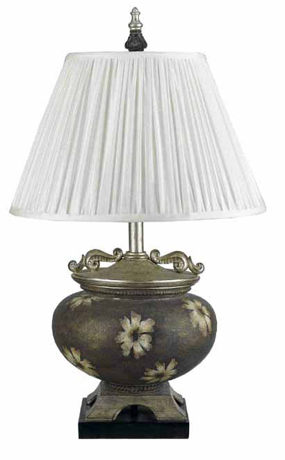 Cal Lighting BO-944 Alexandria 150W 3 Way Alexandria Table Lamp Lamp Bronze / Dark