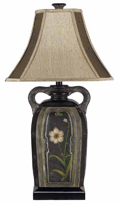 Cal Lighting BO-945 Beaumont One Light Table Lamp Lamp Bronze / Dark