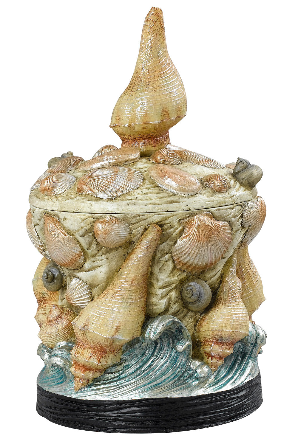 Cal Lighting TA-934BX Seashell Box Box Home Decor Bronze / Dark