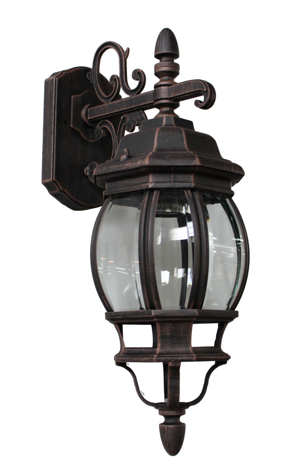 Artcraft Lighting AC8091RU Classico One Light Outdoor Wall Mount Outdoor Bronze / Dark