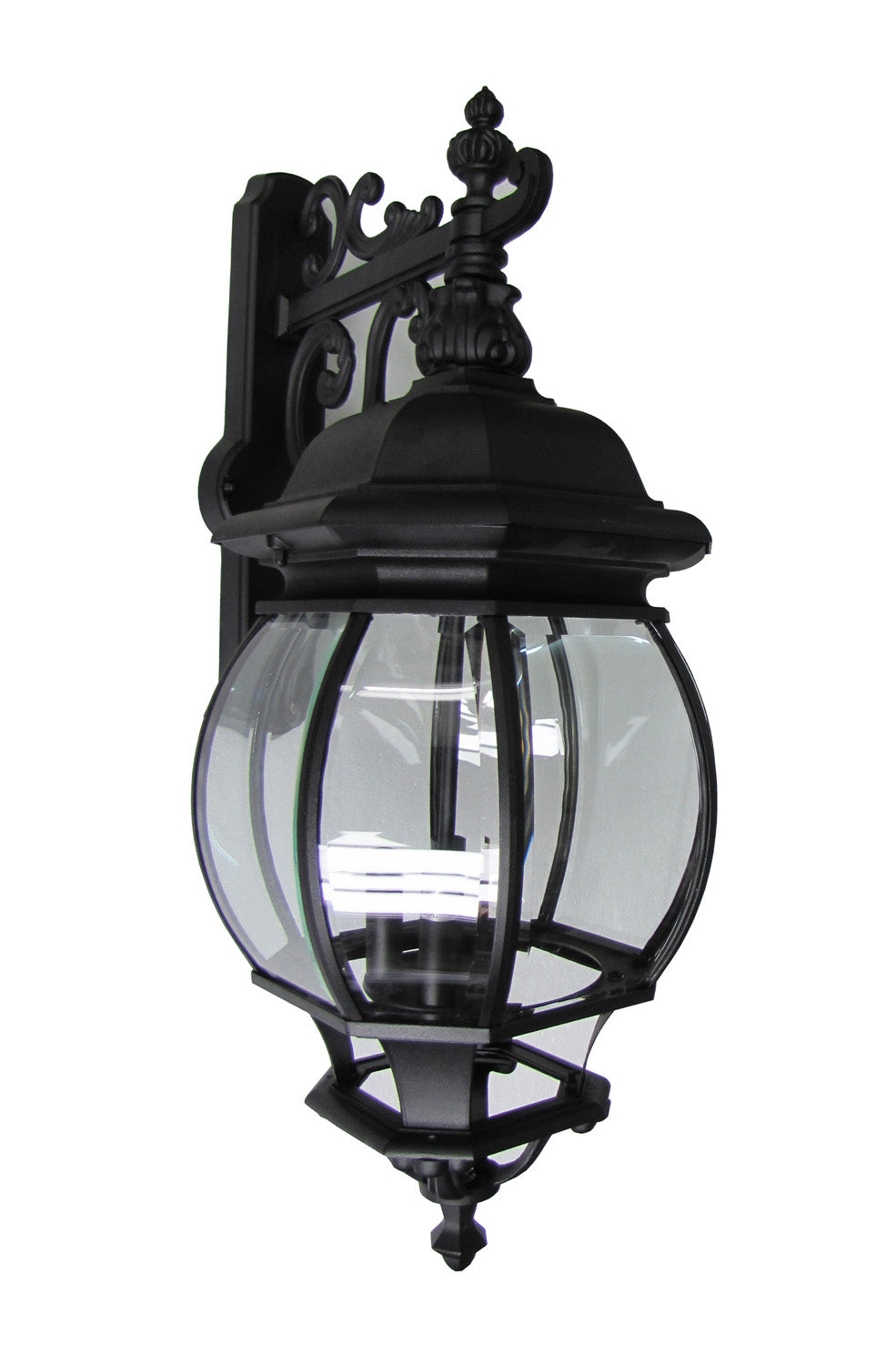 Artcraft Lighting AC8491BK Classico Four Light Outdoor Wall Mount Outdoor Black