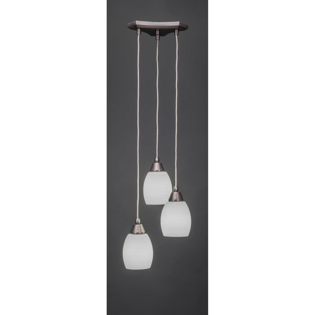 Toltec Europa 28-bn-615 Pendant Light - Brushed Nickel