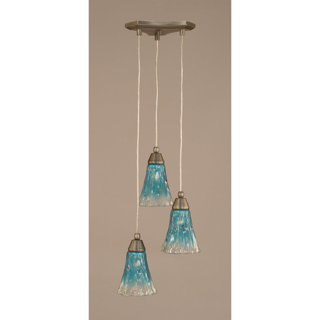 Toltec Europa 28-bn-725 Pendant Light - Brushed Nickel