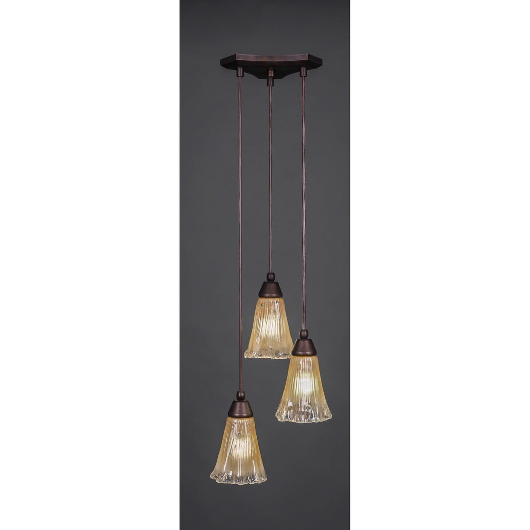 Toltec Europa 28-brz-720 Pendant Light - Bronze
