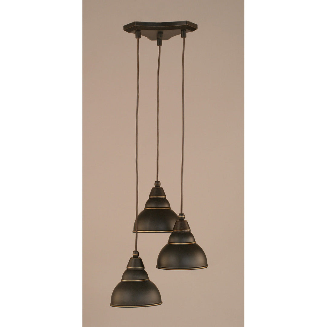 Toltec Europa 28-dg-427 Pendant Light - Dark Granite