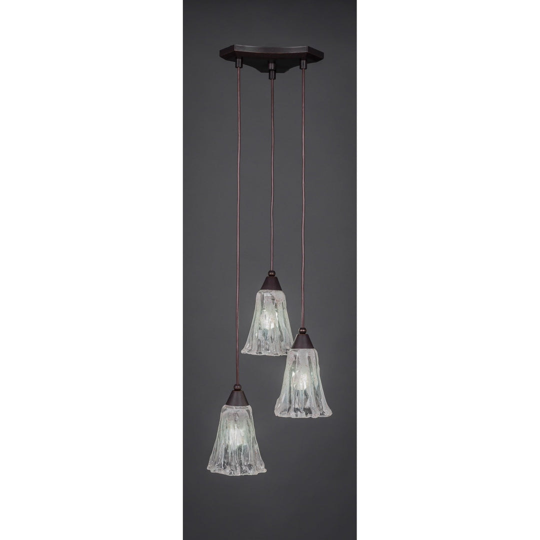 Toltec Europa 28-dg-729 Pendant Light - Dark Granite