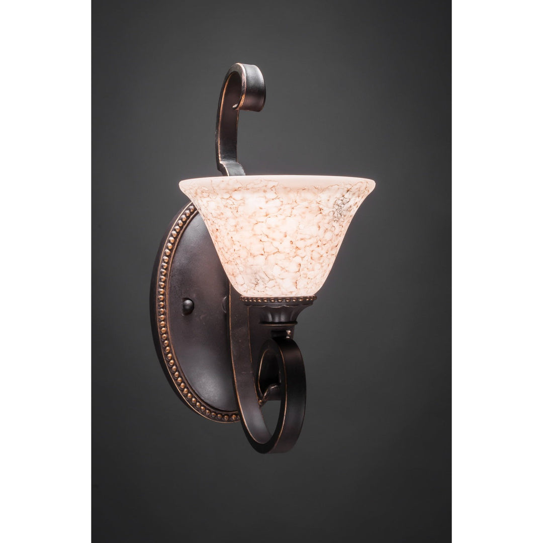 Toltec Eleganté 160-dg-508 Wall Sconce Light - Dark Granite