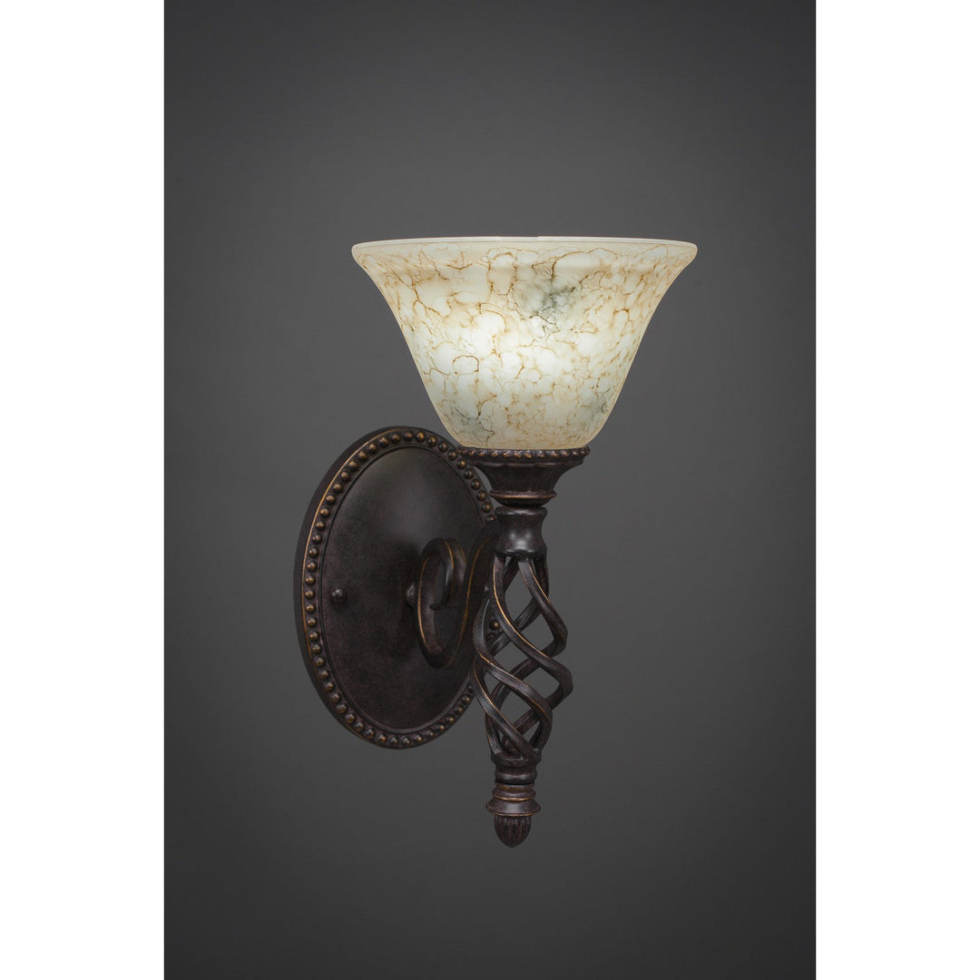 Toltec Eleganté 161-dg-508 Wall Sconce Light - Dark Granite