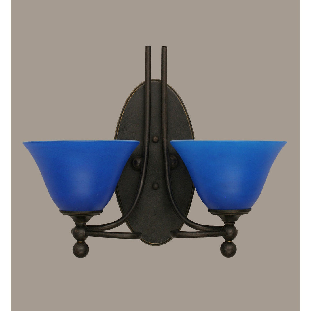 Toltec Capri 590-dg-4155 Wall Sconce Light - Dark Granite