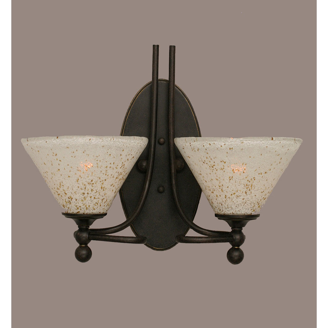 Toltec Capri 590-dg-7145 Wall Sconce Light - Dark Granite