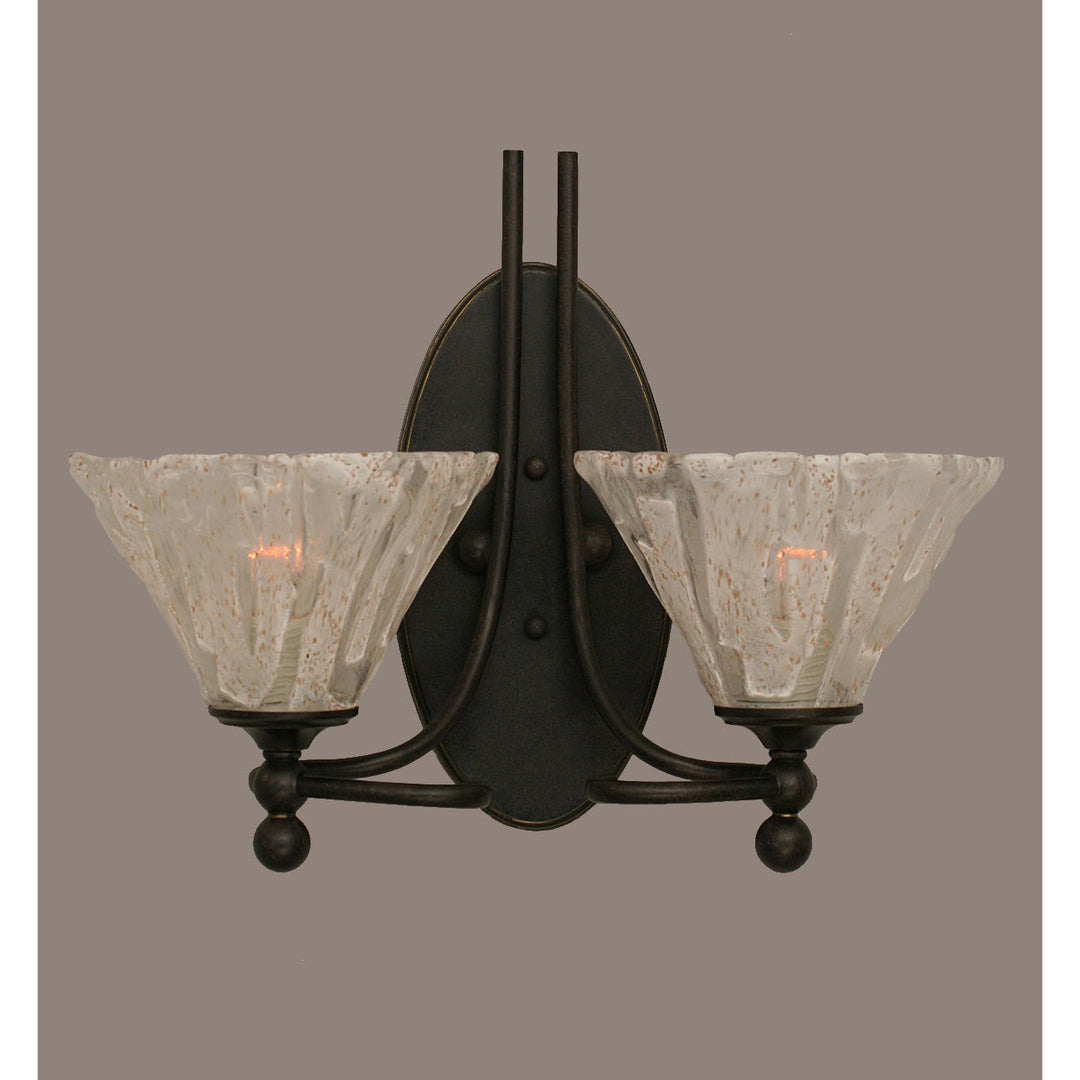 Toltec Capri 590-dg-7195 Wall Sconce Light - Dark Granite