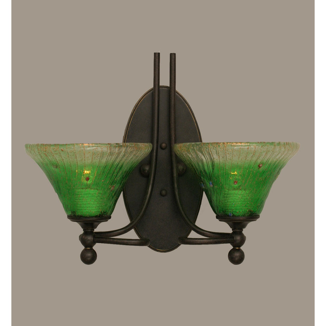 Toltec Capri 590-dg-753 Wall Sconce Light - Dark Granite