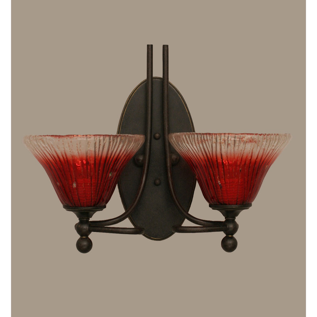 Toltec Capri 590-dg-756 Wall Sconce Light - Dark Granite