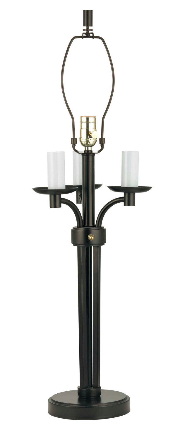 Dolan Designs Lighting 13641-46 Table Lamp Four Light Table Lamp Utility Light Bronze / Dark