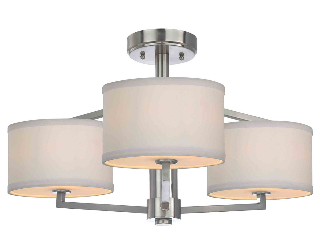 Dolan Designs Monaco 1885-09 Ceiling Light - Satin Nickel