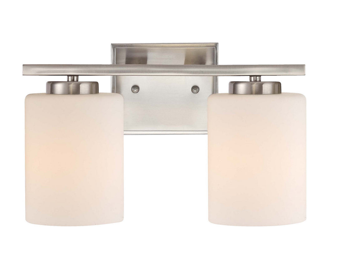 Dolan Designs Chloe 3882-09 Bath Vanity Light 13 in. wide - Satin Nickel