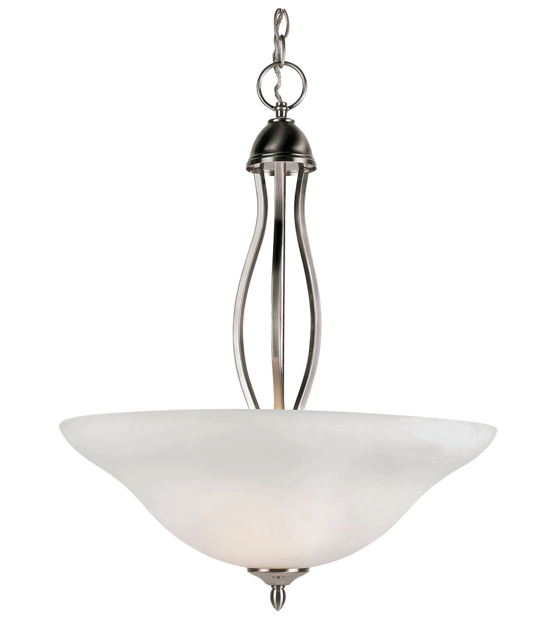 Trans Globe Imports Glasswood 8163 BN Pendant Light - Brushed Nickel