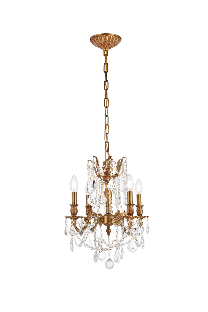 Elegant Rosalia 9204D17FG/RC Chandelier Light - French Gold